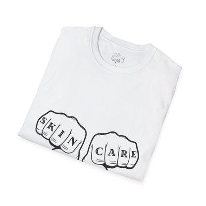 'SKIN CARE' Knuckle Tattoo T-Shirt