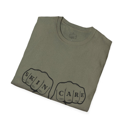 'SKIN CARE' Knuckle Tattoo T-Shirt