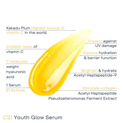 C21 Youth Glow Serum - Overt Beauty Bar