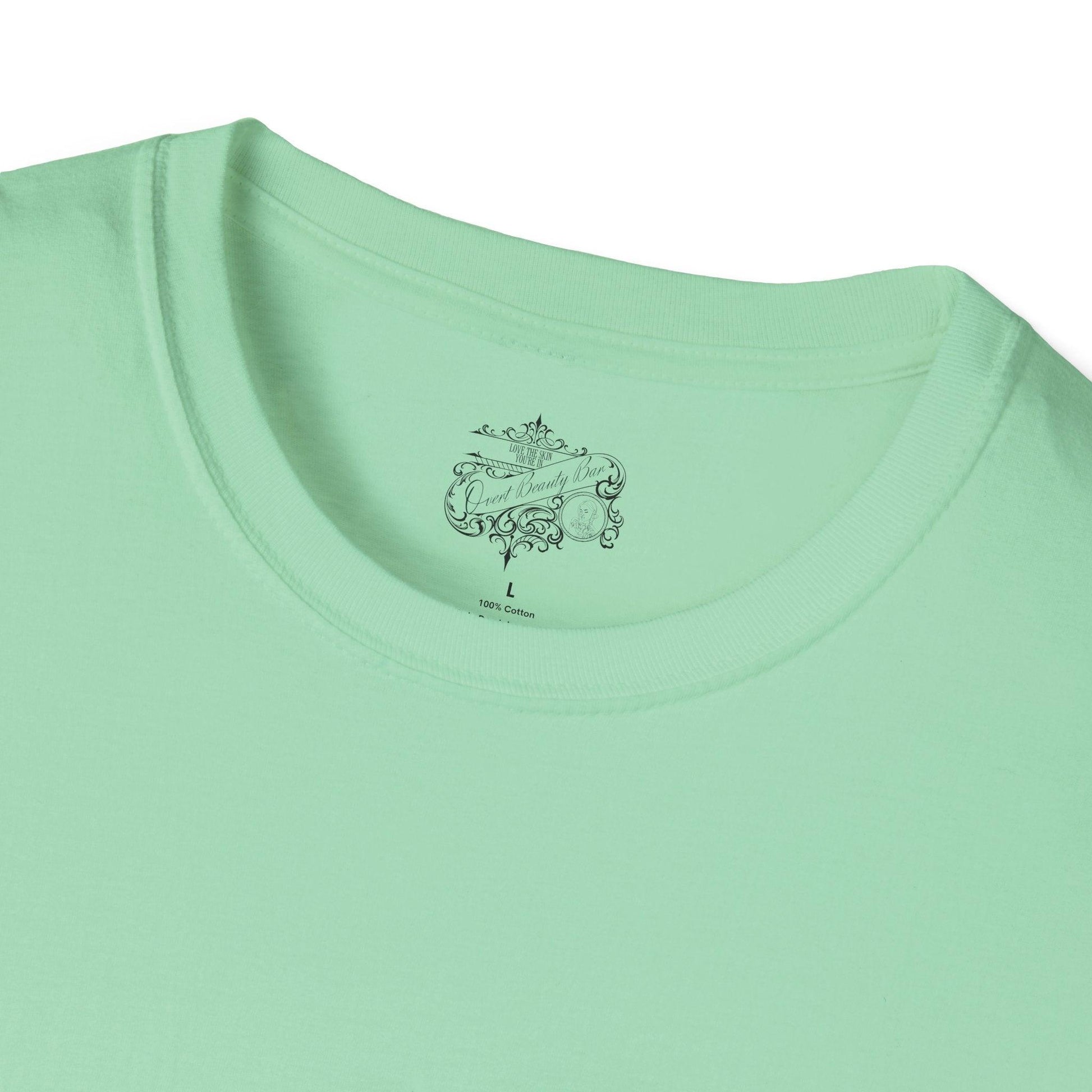 'SKIN CARE' Knuckle Tattoo T-Shirt - Overt Beauty Bar
