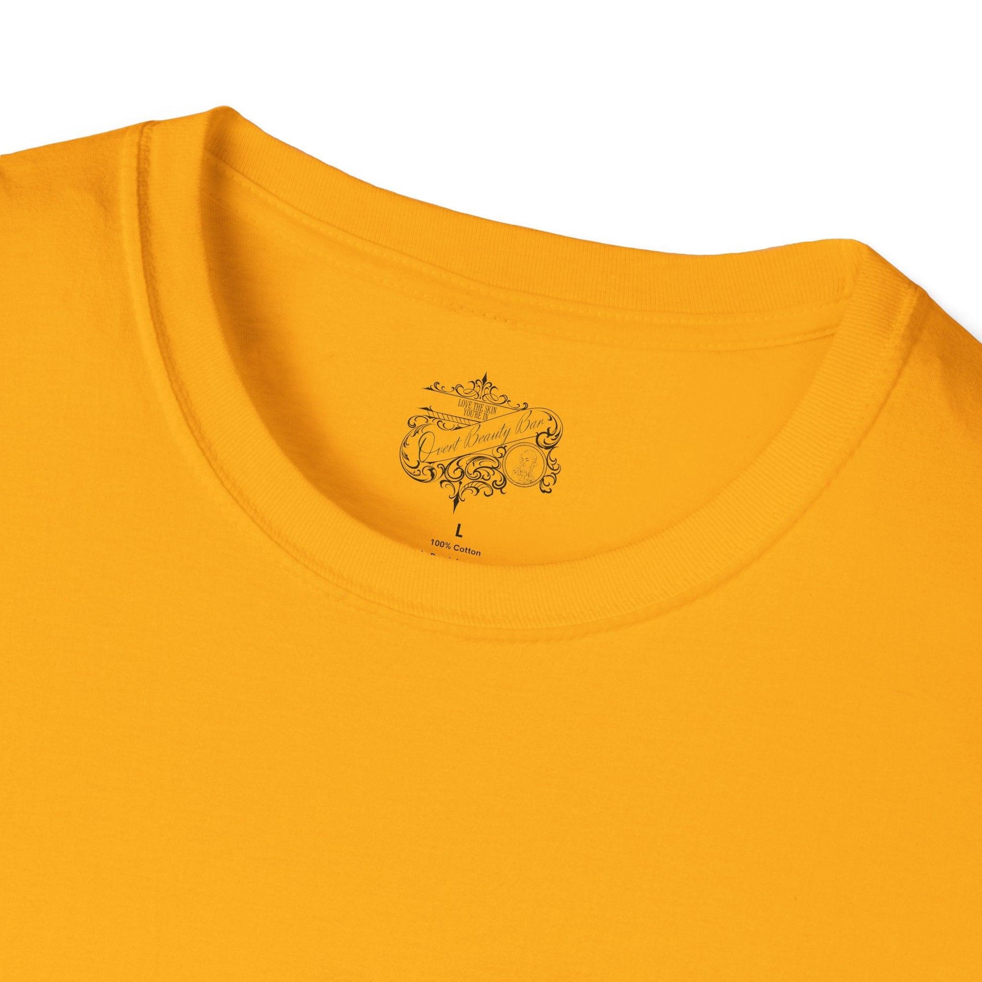 'SKIN CARE' Knuckle Tattoo T-Shirt - Overt Beauty Bar