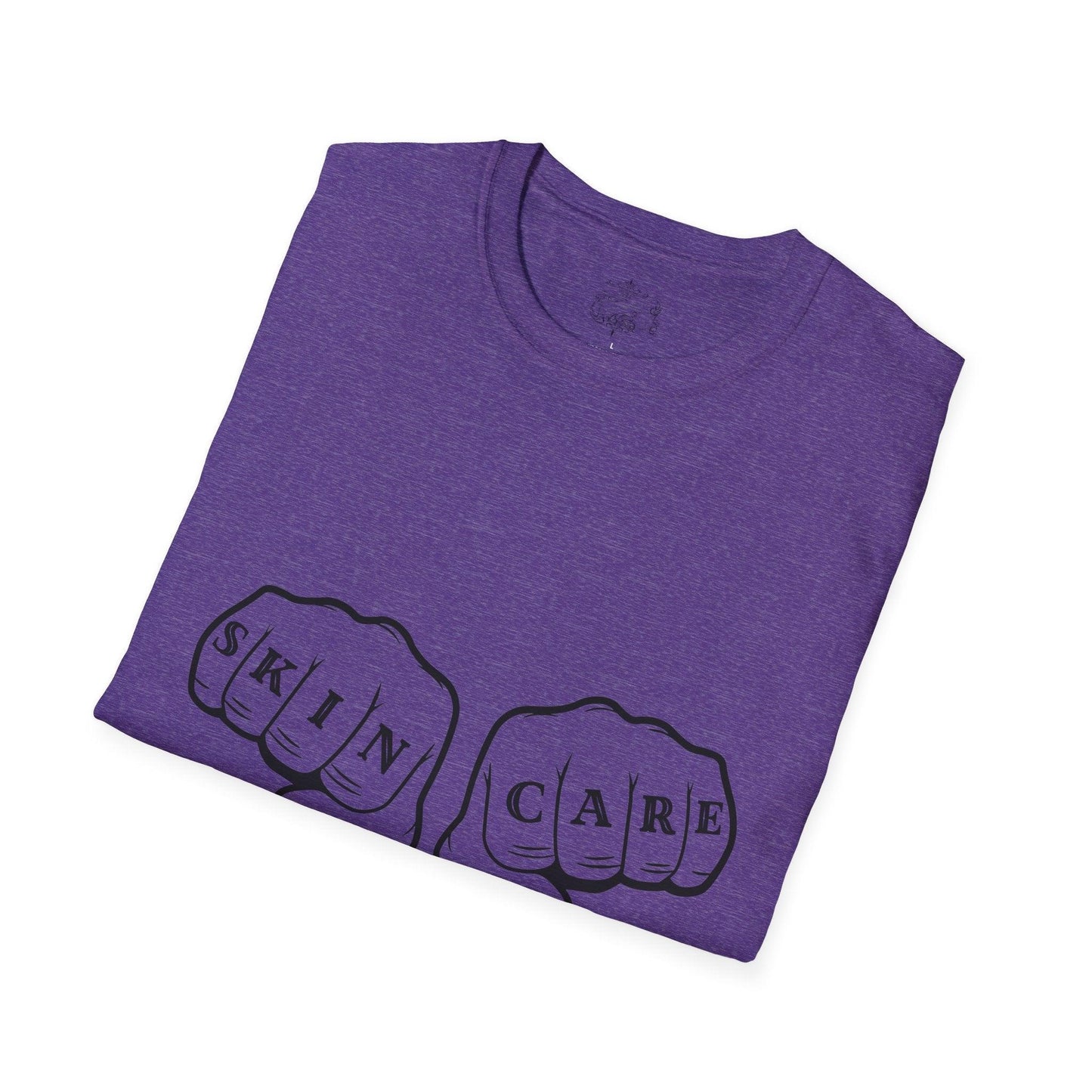 'SKIN CARE' Knuckle Tattoo T-Shirt - Overt Beauty Bar