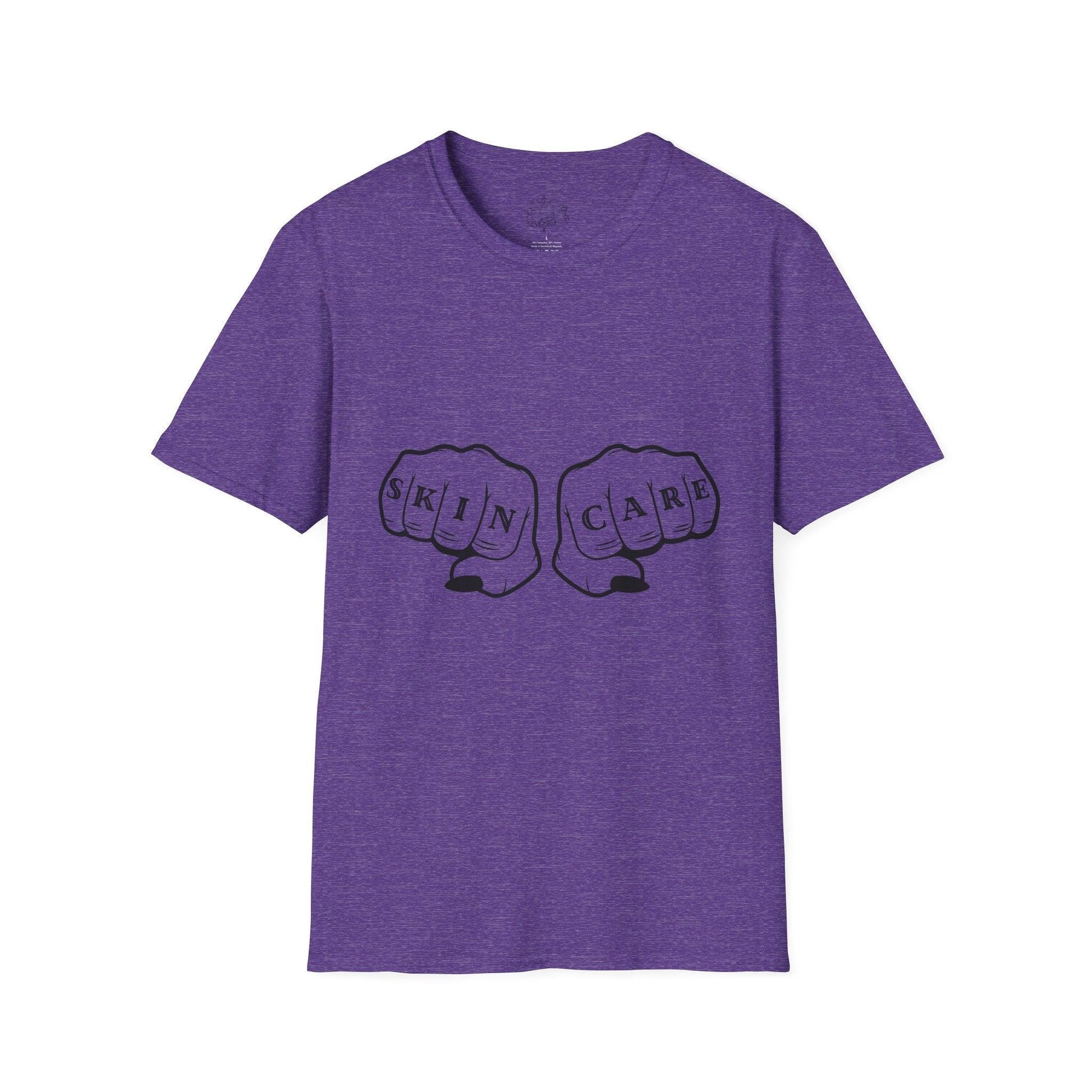 'SKIN CARE' Knuckle Tattoo T-Shirt - Overt Beauty Bar
