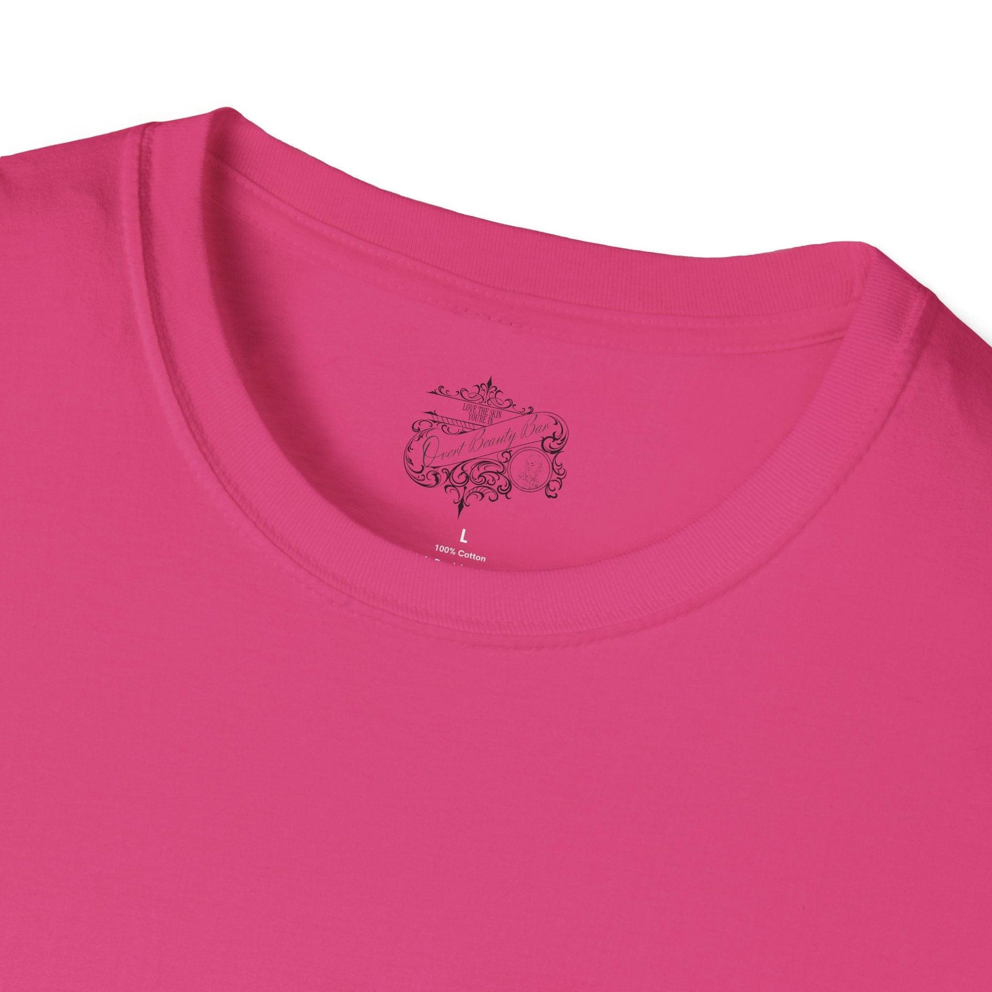 'SKIN CARE' Knuckle Tattoo T-Shirt - Overt Beauty Bar