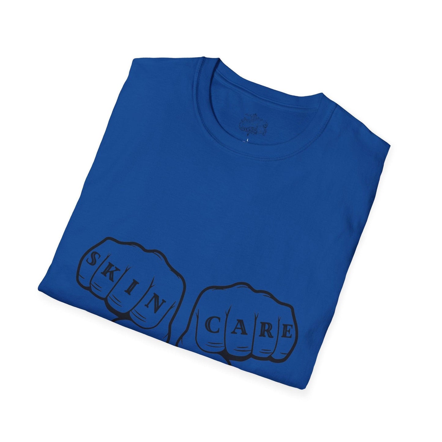 'SKIN CARE' Knuckle Tattoo T-Shirt - Overt Beauty Bar