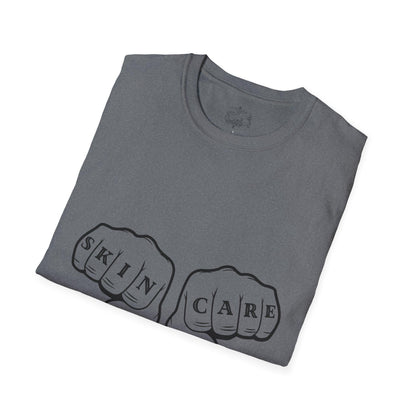 'SKIN CARE' Knuckle Tattoo T-Shirt - Overt Beauty Bar